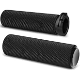 Motorcycle 1" Handlebar Grip Handgrips Fit for Harley Touring Sporster Dyna Softail V-Rod 1 Pair