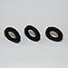 Yamaha Valve Top Cap Felt Washer Black Trumpet Cornet Flugelhorn Set of 3