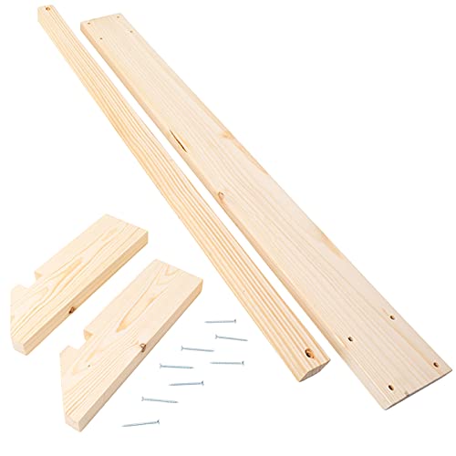 VOSS.farming Hühner-Sitzstange 80cm Holz zum Aufhängen Wandmontage Hühnerstall Huhn – Bild 3