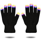 Toys for 4-5 Year Old Boys, 3-7 Years Old Girl Toys, TOP Gift 8-12 Years Old Girl Toys LED Flashing Glvoes GL02