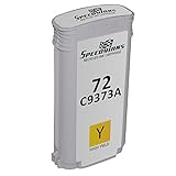 Speedy Inks - Remanufactured Replacement for HP 72 HP C9373A HY Yellow Ink Cartridge for use in DesignJet T1100, T1100ps, T1120, T1120 SD-MFP, T1120ps, T1200, T1200ps, T1300, T2300 T2300 T610 T620