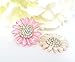 VOVOV 10 Yard Crystal Rhinestone Close Chain Clear Trim Sewing Craft 2mm Silver Color