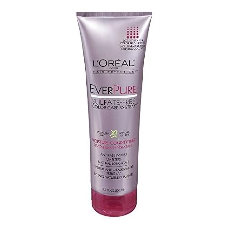 L'Oreal Paris Hair Expertise - EverPure Color Care System - Moisture - Sulfate-Free Shampoo & Conditioner Set - Net Wt. 8.5 F