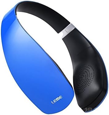 Leme EB30A Bluetooth V4.1 Headphones Waterdrop Style with Built-in Hi-Fi Mic / CVC 6.0 Noise Cancelling / Hidden Button (blue)