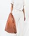 BAGGU Standard Reusable Shopping Bag, Eco-friendly Ripstop Nylon Foldable Grocery Tote, Terracotta