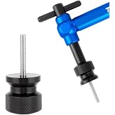 TerchPilet Shifter Alignment Tool Adapter - Bicycle Derailleur Hanger Gauge Extension for Road Bike Lever Height &amp; Angle Adjustment - CNC Aluminum &amp; Stainless Steel - Compatible with Park Tool