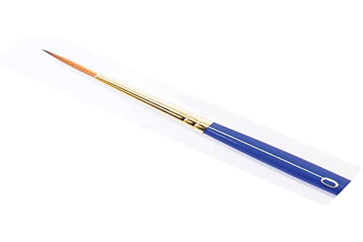 Daler-Rowney Sapphire Watercolour Brush, Sable & Synthetic Blend, Short Handle, Liner, 0