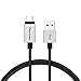 Pioneer Nylon Braided USB-C to USB-A cable (1 Meter/3.3 ft)for Samsung Galaxy Note 8, S8, S9, Google Pixel, MacBook,Sony XZ ,Nintendo Switch and More-Black