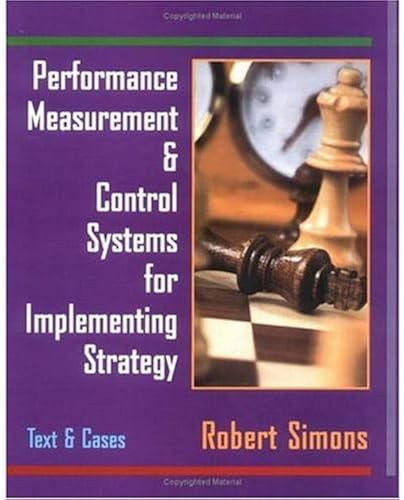 Download Performance Measurement and Control Systems for Implementing Strategy Text and Cases PDF