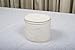 Marathon Deluxe Quilted Damask China Storage Cup/Glass Case. Size-7 Inch. Color-Ivory. SKU-KW200004DMSK