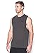 Under Armour Men's Threadborne Siro Muscle Tank, Carbon Heather/Black, X-Large