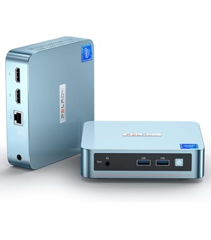 Amazon.com: Bmax Mini PC 4K 60Hz Mini Desktop Computer Dual-Band