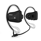 Jabees Bsport-BLK Bluetooth V4.1 Lightweight Stereo Headphones with NFC Black