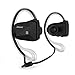 Jabees BSport Bluetooth V4.1 Sweatproof Waterproof Sports Stereo Headphones with NFC ATPX for Running Jogging And Earhook - Black