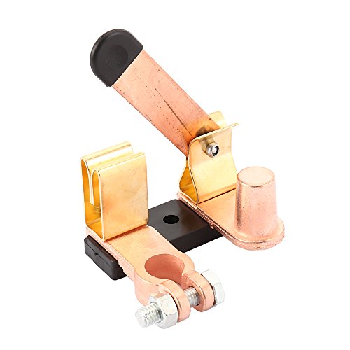 WarmCare Auto Battery Disconnect Switch Battery Doctor for Top Terminal Knife Blade Switch Car Battery Cut off Shut Off