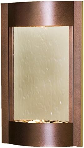 Serene Waters Water Feature with Silver Mirror (Copper Vein)