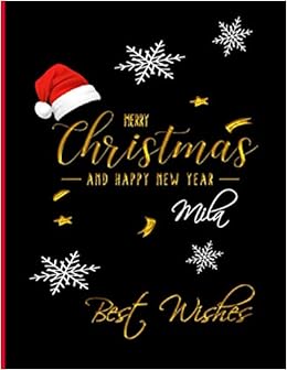 Amazon Merry Christmas And Happy New Year For Ladies Gift Notebook Journal Elegant Gift For Your Mom Aunt Wife Sister Daughter Friend Female In Holidays And Celebration Time Design Mb