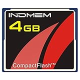 INDMEM 4GB CF Card 4G Compact Flash Memory Card SLC