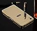 Sony Xperia XA Ultra Case, Ranyi [Mirror Series] Luxury Aluminum Metal Bumper Frame Detachable + Bling Mirror Hard Back Cover [Thin Fit & Slim] Case for Sony Xperia XA Ultra /Xperia C6 (gold)