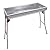 Antaprcis Foldable Charcoal Grill Stainless Steel for Barbecue BBQ(Large:73x33.5x71cm)