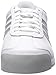 adidas Originals Men's Samoa Fashion Sneaker, White/Metallic Silver/Light Grey, 8 M US