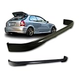 Honda Civic EK 3dr Hatchback TR Style Urethane Rear Bumper Lip For 96-00 Models