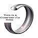 MJ Metals Jewelry Gold Plated 7mm 18K Wedding Ring Grade 5 Titanium Band Comfort Fit Size 10