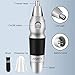 Nose Hair Trimmer - Jurgen K Professional Painless Nose and Ear Hair Trimmer Clipper Removal for Men&Women, Battery Operated, Mute Motor, Double-Edge Stainless Steel Blades