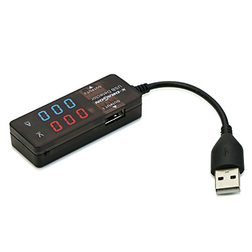XDRAGON USB 2.0 Digital Multimeter Power Meter Tester Current and