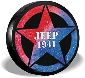 WBinHua Spare Wheel Covers, Jeep-Wrangler Spare Wheel Tire Cover Weatherproof Tire Protectors