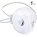 Andake N95 Respirator Face Mask, Filtering efficiency 99.99% 9~15 days arrives (N95 FFP3 1 PCS)