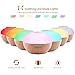 InnoGear 300ml Aromatherapy Essential Oil Diffuser Wood Grain Ultrasonic Cool Mist Humidifier Waterless Auto Shut-Off for Home Office Bedroom Yoga Spa