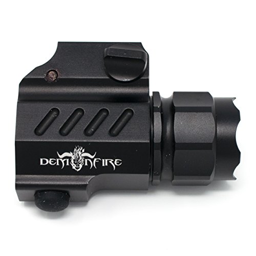 Demonfire G01 Tactical Gun Light CREE XP-G LED 2-Mode 320 Lumen Pistol Handgun Airsoft Paintball Torch Flashlight