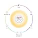 Uoune Wake Up Light Alarm Clock Digital Sunrise Smart Clock Touch LED Color Changing Clock Light with FM Radio and Natural Sounds for Kids Adults Bedroom Bedside