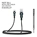 [2-Pack, 3.3ft] Volutz Nylon Braided Micro USB Cable, Cell Phone Charger for Android Tablet, PS4 Controller, Samsung Charge Cable, Galaxy S7/S6, Huawei, HTC, Sony and More (ArmorCord / Color-Coded)