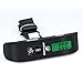 Accuoz Digital Luggage Scale w/LCD Backlight Portable Best for Travel (Black)