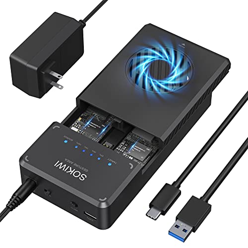 Sokiwi NVMe M.2 SSD Enclosure Duplicator