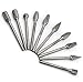eBoTrade 10 Pieces Tungsten Carbide Rotary Burr Set, 1/8
