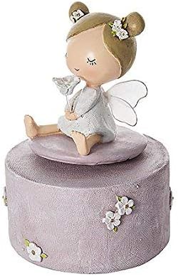 Mousehouse Gifts - Fairy Music Box playing Spring is Coming, Music Box Gift Christening or Baby Shower, Pink, Small - Image 3