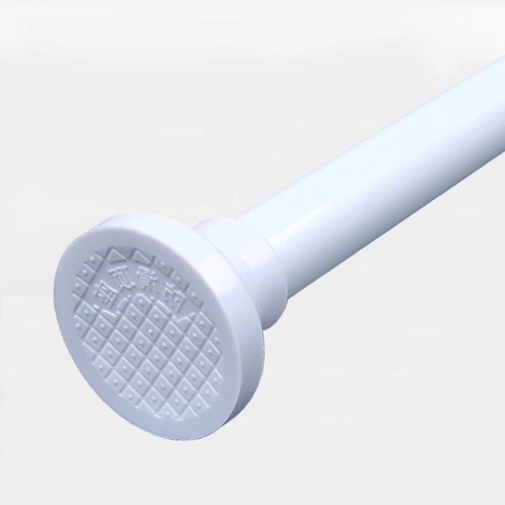LKJH Shower Telescopic Curtain Rod,no Drill Aluminum Alloy Tension Pole