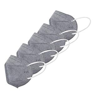 LIONCROWN N95 5-Layer Reusable,Washable Outdoor Anti-Pollution, Dust Face Mask