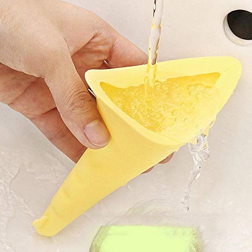 ANTSIR Female Urination Device - Reusable Portable Female Urinal Lets You Pee Standing Up, Medical Grade Silicone Womens Pee Funnel with A Mini Lightweight Box Perfect for Outdoor Activities Orange - Thumbnail 4
