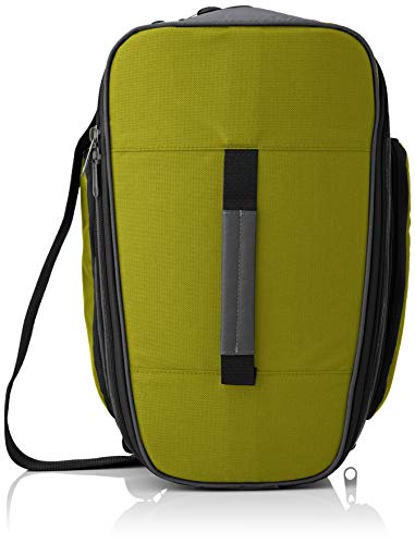 Racktime Unisex – Erwachsene Talis Plus Gepäckträgertasche, grün, 35 x 28 x 26 cm