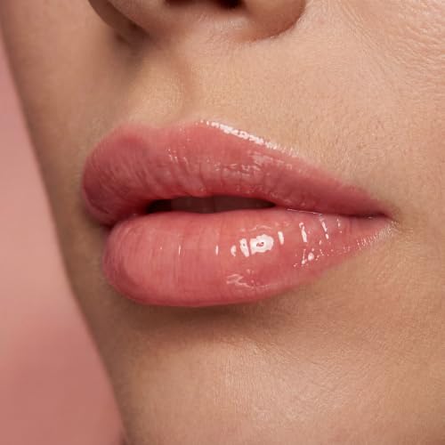Gloss Labial Cristal Clear Kause Be | Brilho Natural com Ácido Hialurônico e Vitamina E | Hidratante, Textura Confortável e Não Pegajosa | Pode Usar Sozinho ou Sobre Batom (Nude Seduction -)