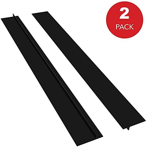 25inch Silicone Gap Cover Seals Strip Stopper Filler Between Kitchen Stove Counter 2pack