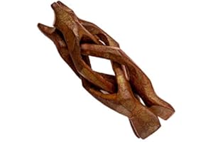 Alternative Imagination Wooden Tripod Stand - Display Stand For Home Decor, Abalone Shell, Jewelry Dish, Trinket Dish, Key Bowl, Crystal Ball and More - Stained, 4 Inches