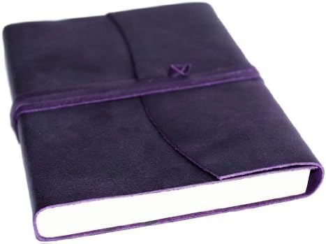 Amalfi Aubergine Leather Journal