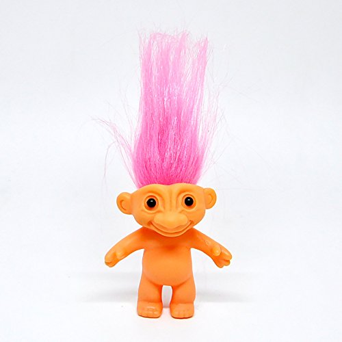 troll doll pink