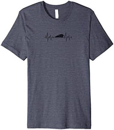 Men's Indian Heartbeat Motorcycle Fan T-Shirt 3XL Heather Blue