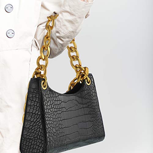 chain handle bag